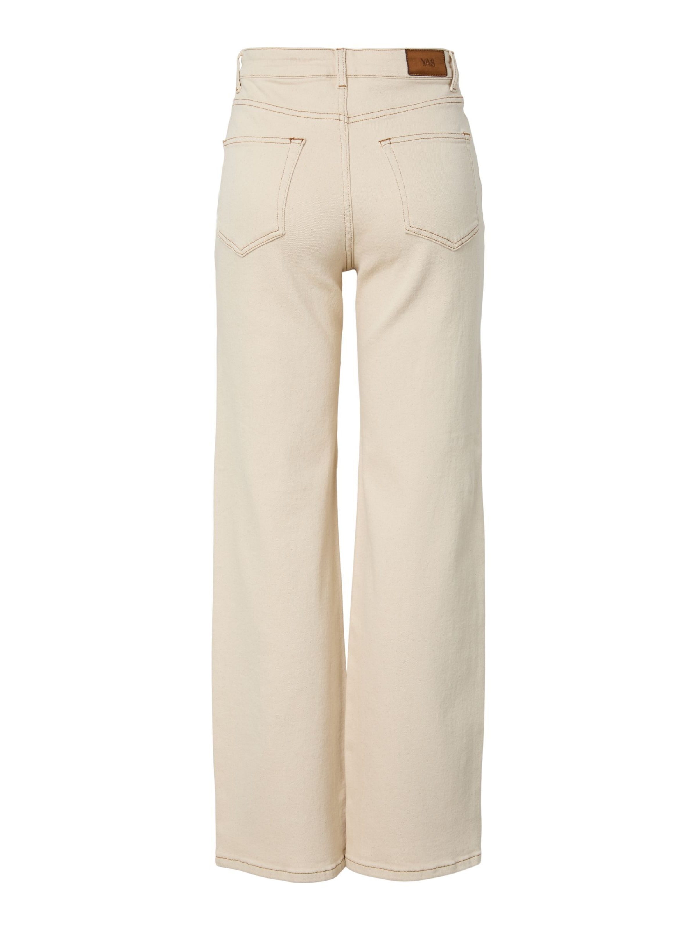 regular Jeans di YAS in beige