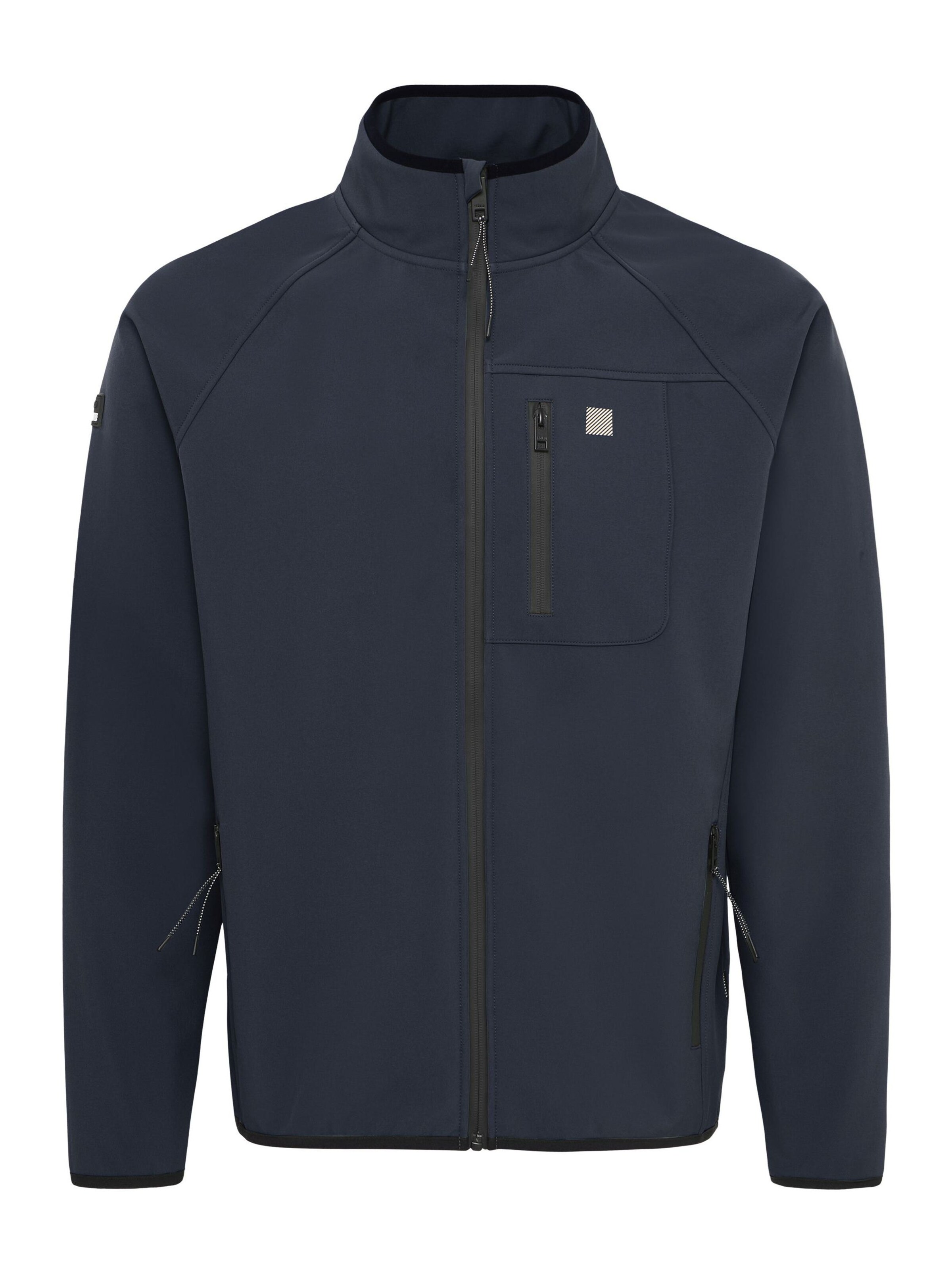 !Solid - Casaco meia-estação 'Solane' em azul: frente