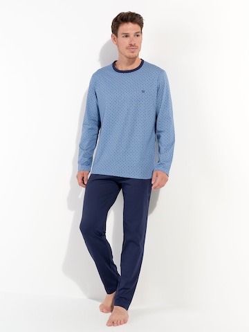 HOM Long Pajamas ' Kuta ' in Blue