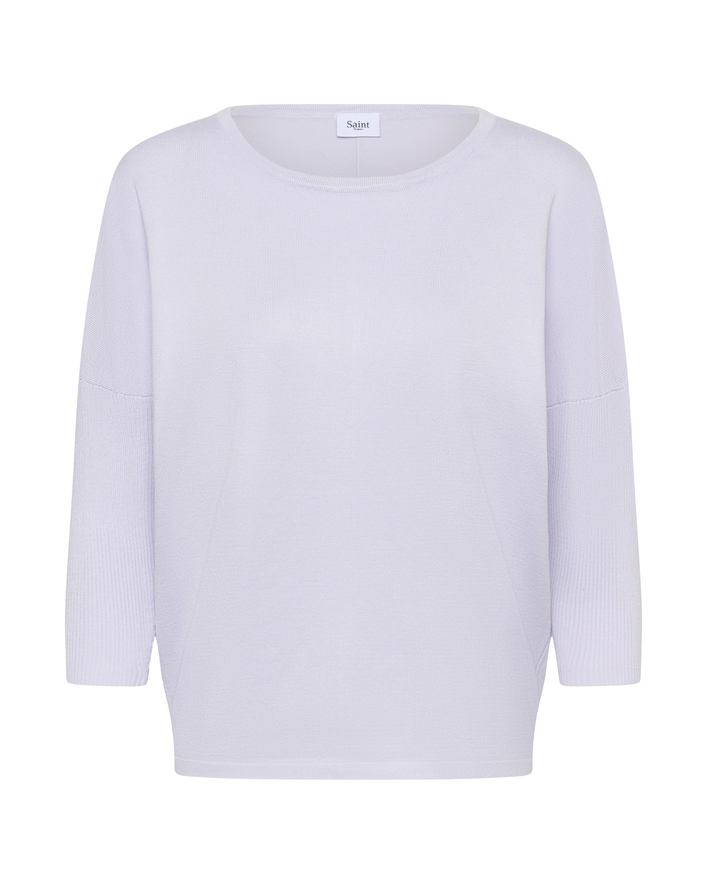 SAINT TROPEZ - Pullover 'Mila' em roxo: frente
