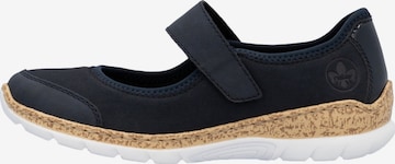 Rieker - Bailarina 'Ballerina bei Scratch New York' en azul: frente