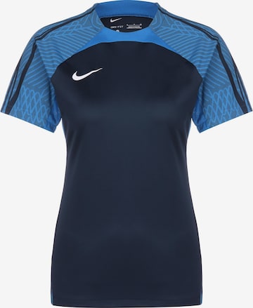 T-shirt fonctionnel 'Strike 23' NIKE en bleu : devant