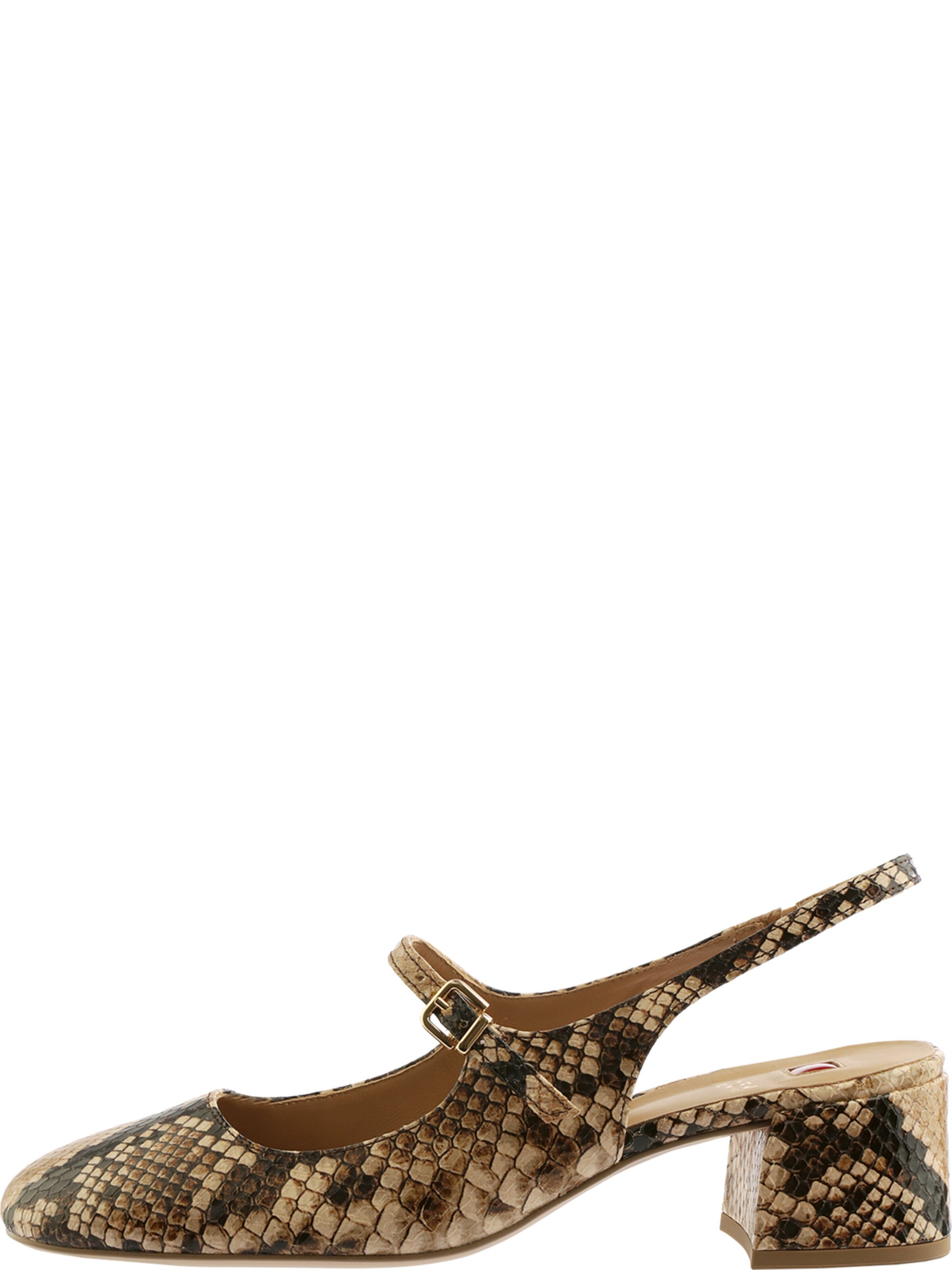 Högl Slingpumps 'Lilian' in cognac / schwarz, Produktansicht