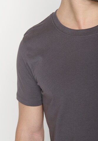 Maglietta 'Basic' di GREENBOMB in grigio