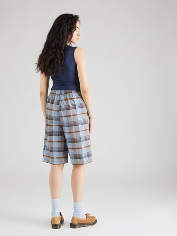 TOPSHOP Regular Trousers in Blue