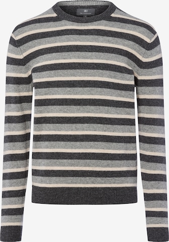 Pull-over Nils Sundström en gris : devant