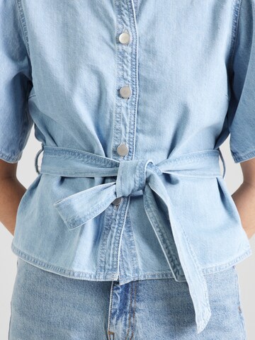 Camicia da donna 'Ingrid Lis' di MSCH COPENHAGEN in blu