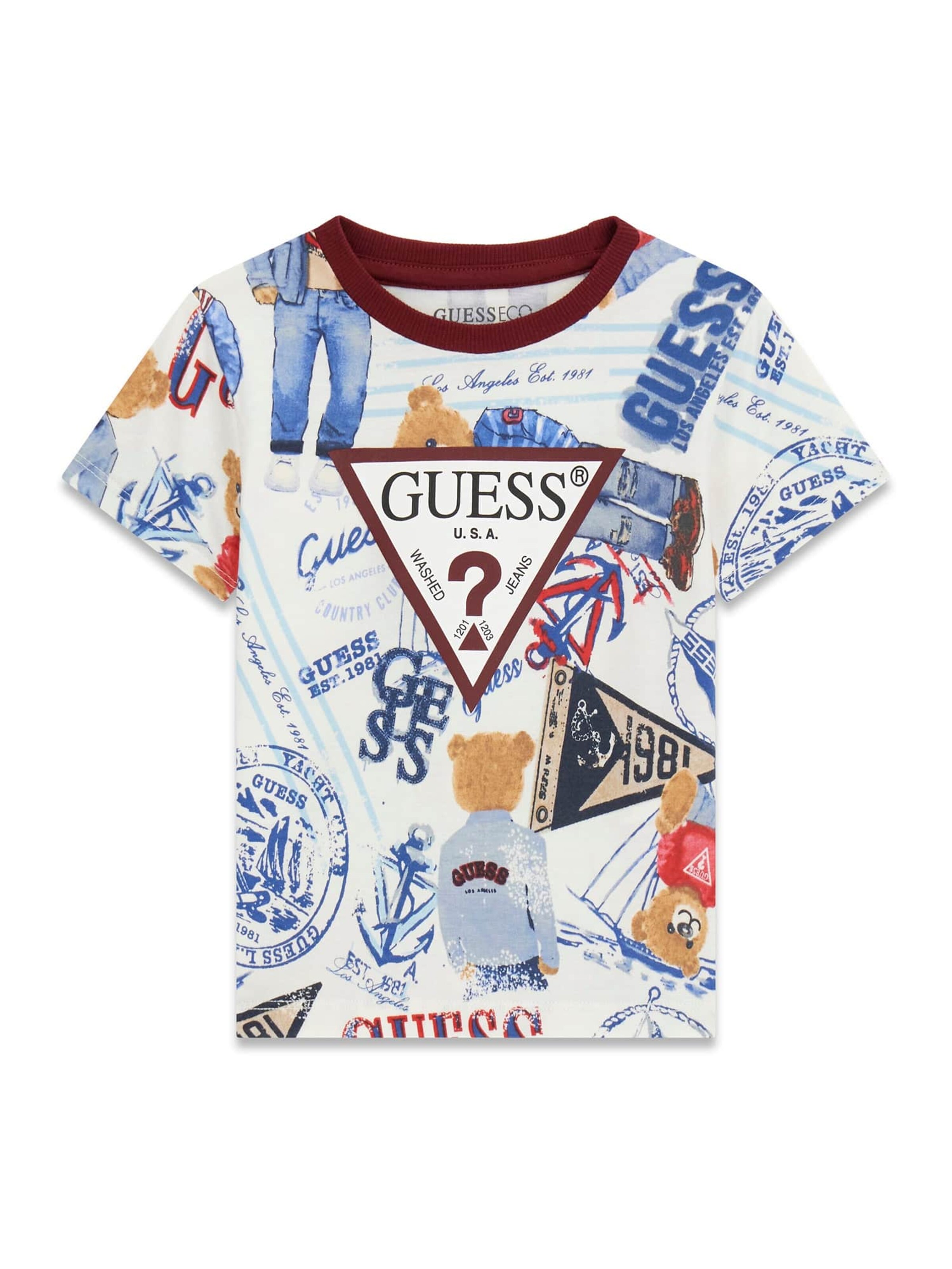 GUESS Shirt in White: front