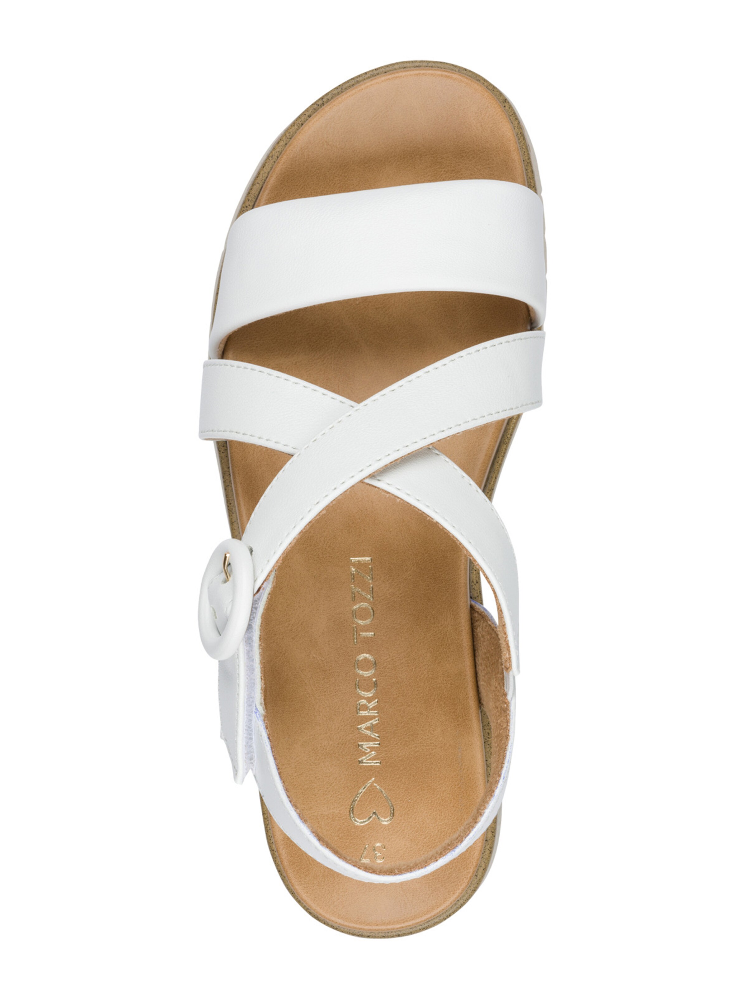 MARCO TOZZI Sandaal, värv valge