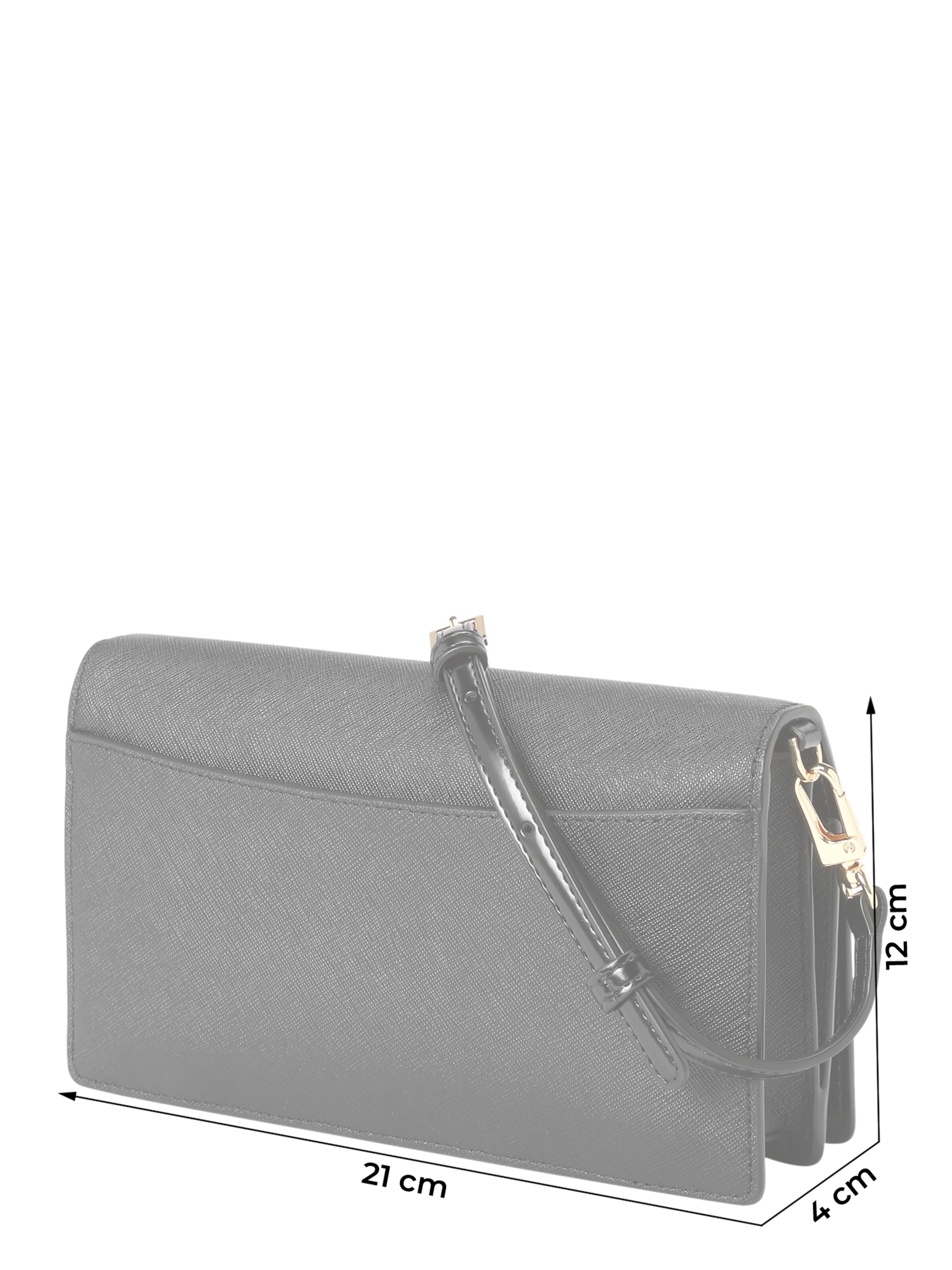 melns DKNY "Clutch" stila somiņa 'Echo'
