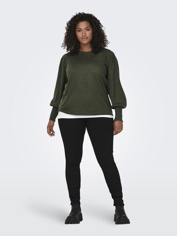 ONLY Carmakoma Sweater in Green