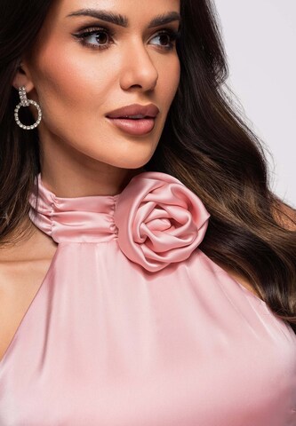 Ombre Cocktailjurk in Roze