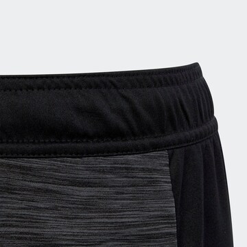 ADIDAS SPORTSWEAR Regular Workout Pants 'Aeroready Heather' in Black