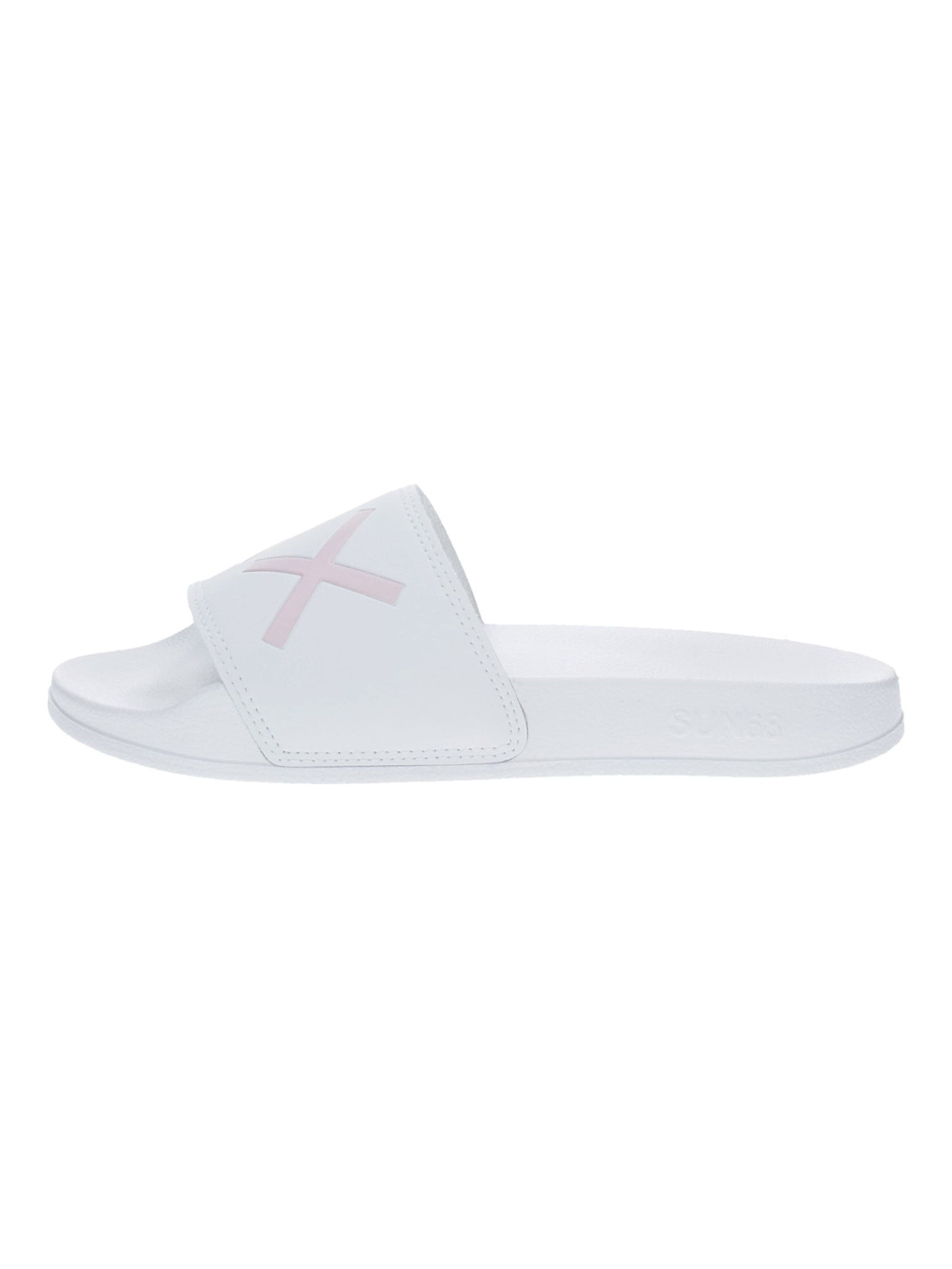 Zoccoletto di SUN68 in bianco: frontale