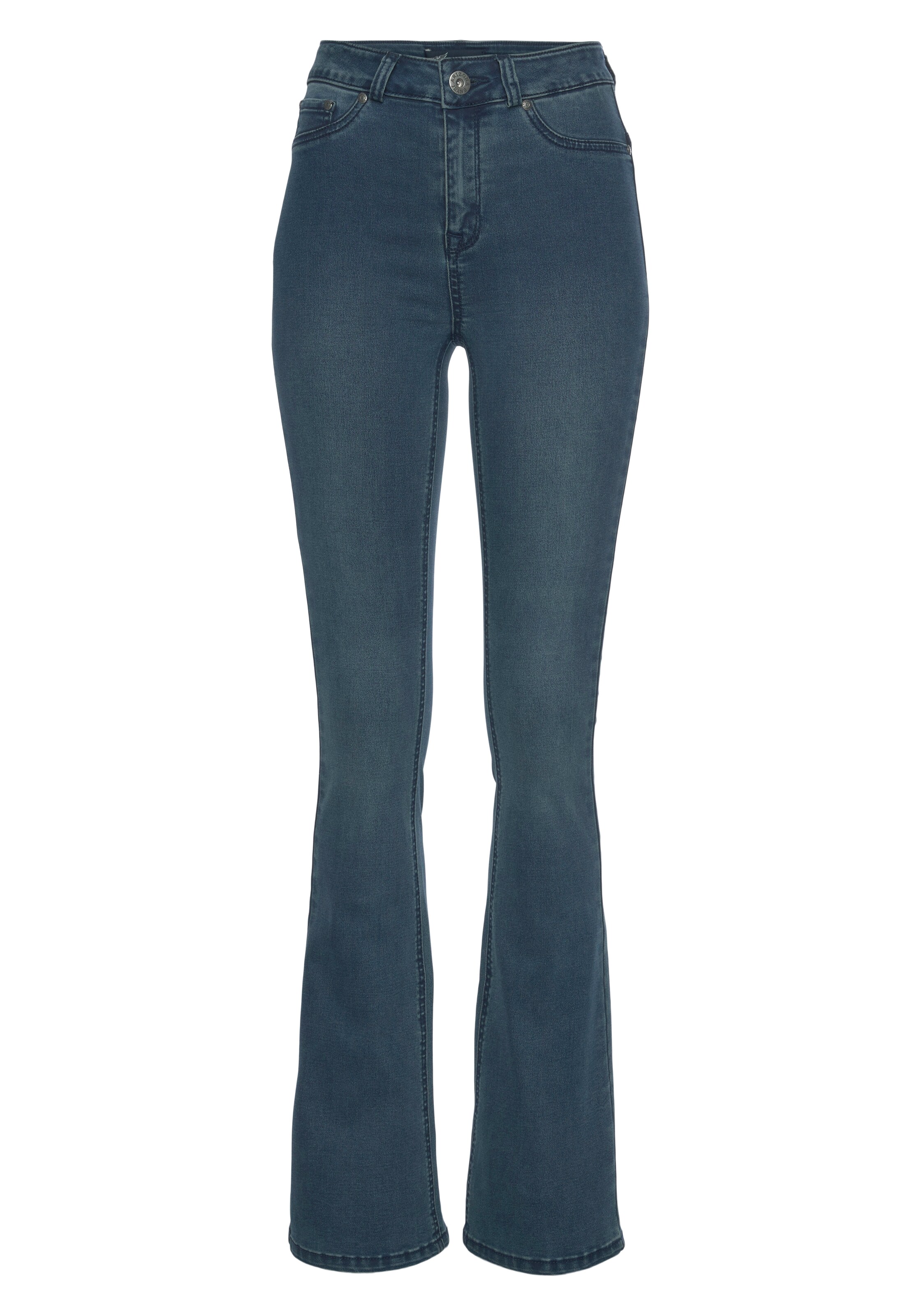 ARIZONA Flared Jeans in Blau: Vorderseite