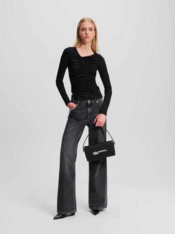 KARL LAGERFELD JEANS Топ в черно