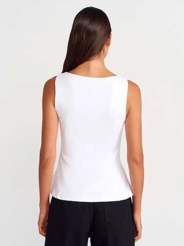 Dilvin Blouse in White