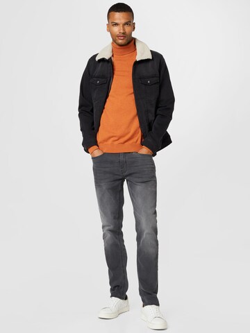 SELECTED HOMME Regular fit Sweater 'Berg' in Orange