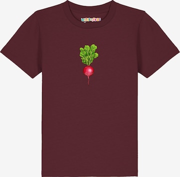 T-Shirt 'Radieschen' watabout.kids en rouge : devant