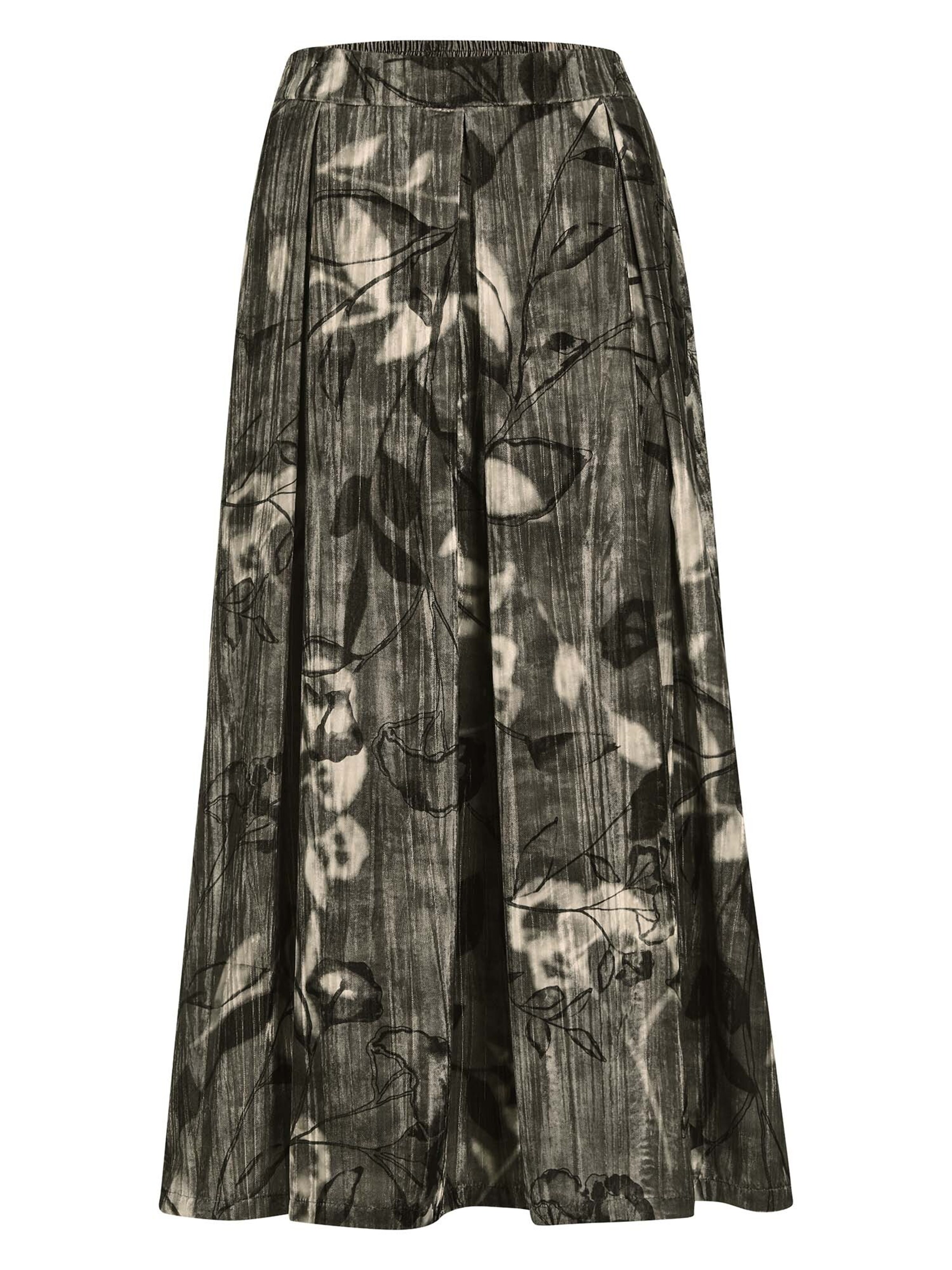 MADELEINE Rok in Grijs: voorkant