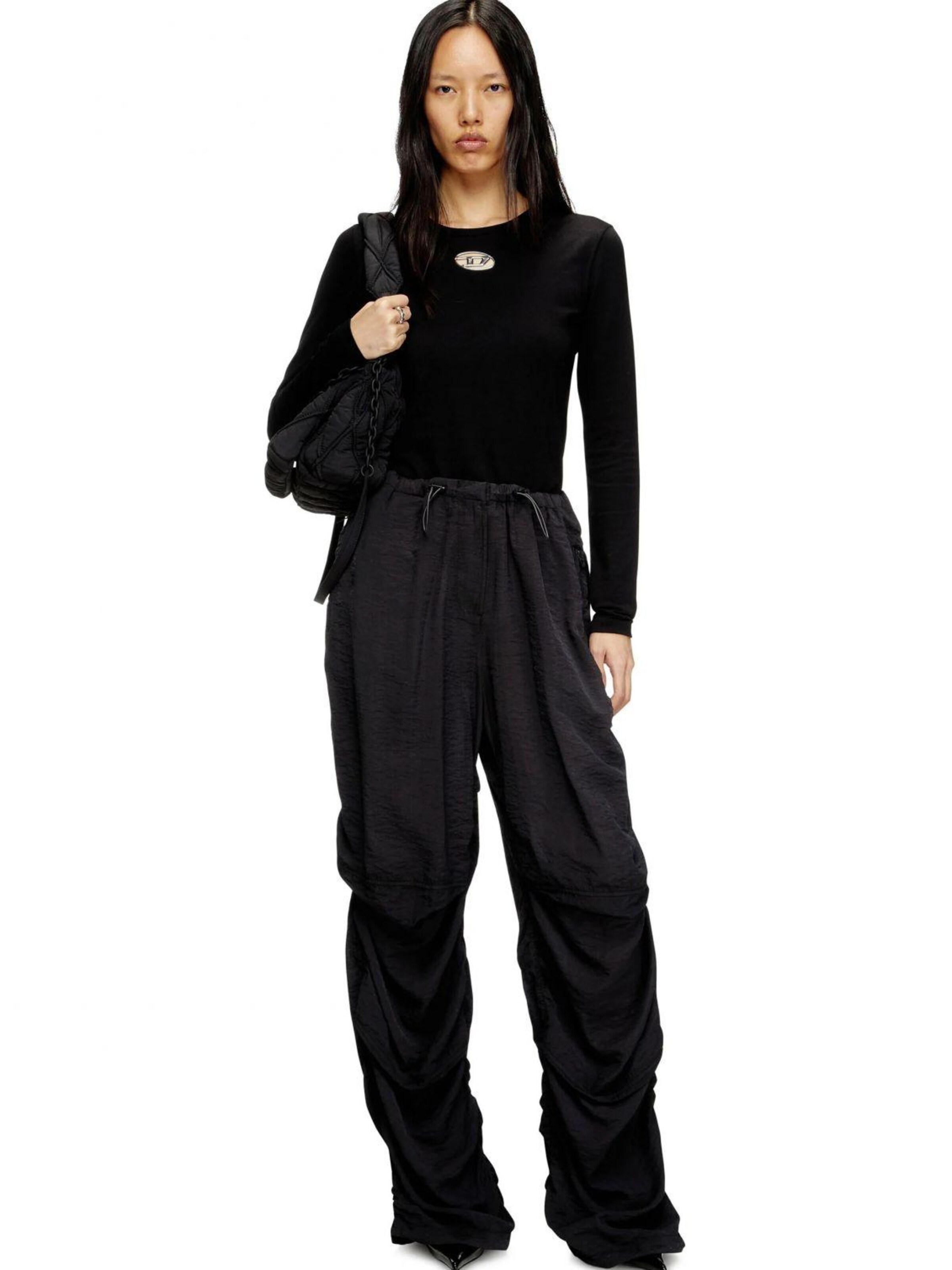 Felpa di DIESEL in nero