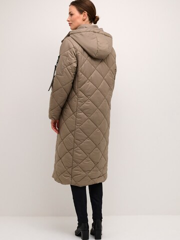 Cream Winter Coat 'Gaiagro' in Beige