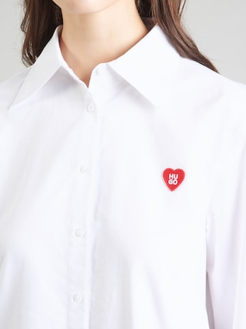 HUGO Blouse 'Erselia' in White