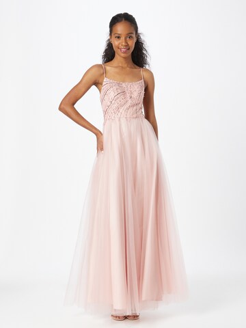 Robe de soirée Laona en rose