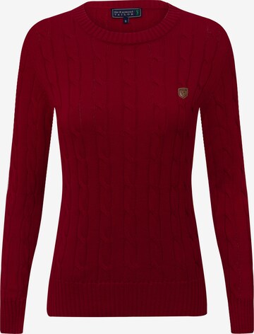 Sir Raymond Tailor Sweater 'İgor' in Red: front