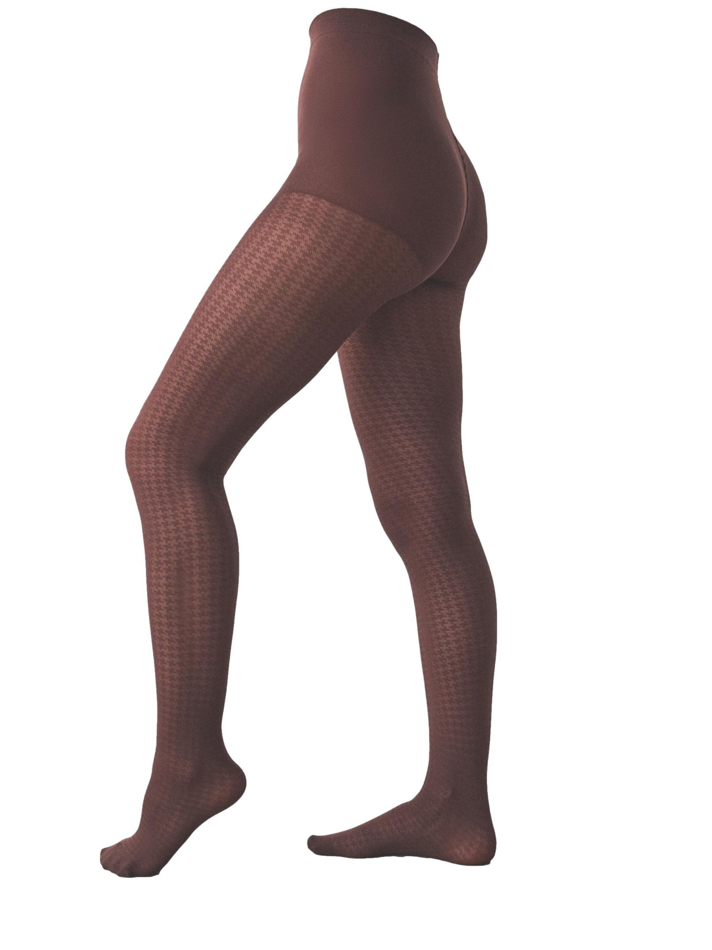 Collants Next en marron : devant