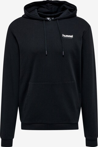 Hummel Athletic Sweatshirt in Black: front