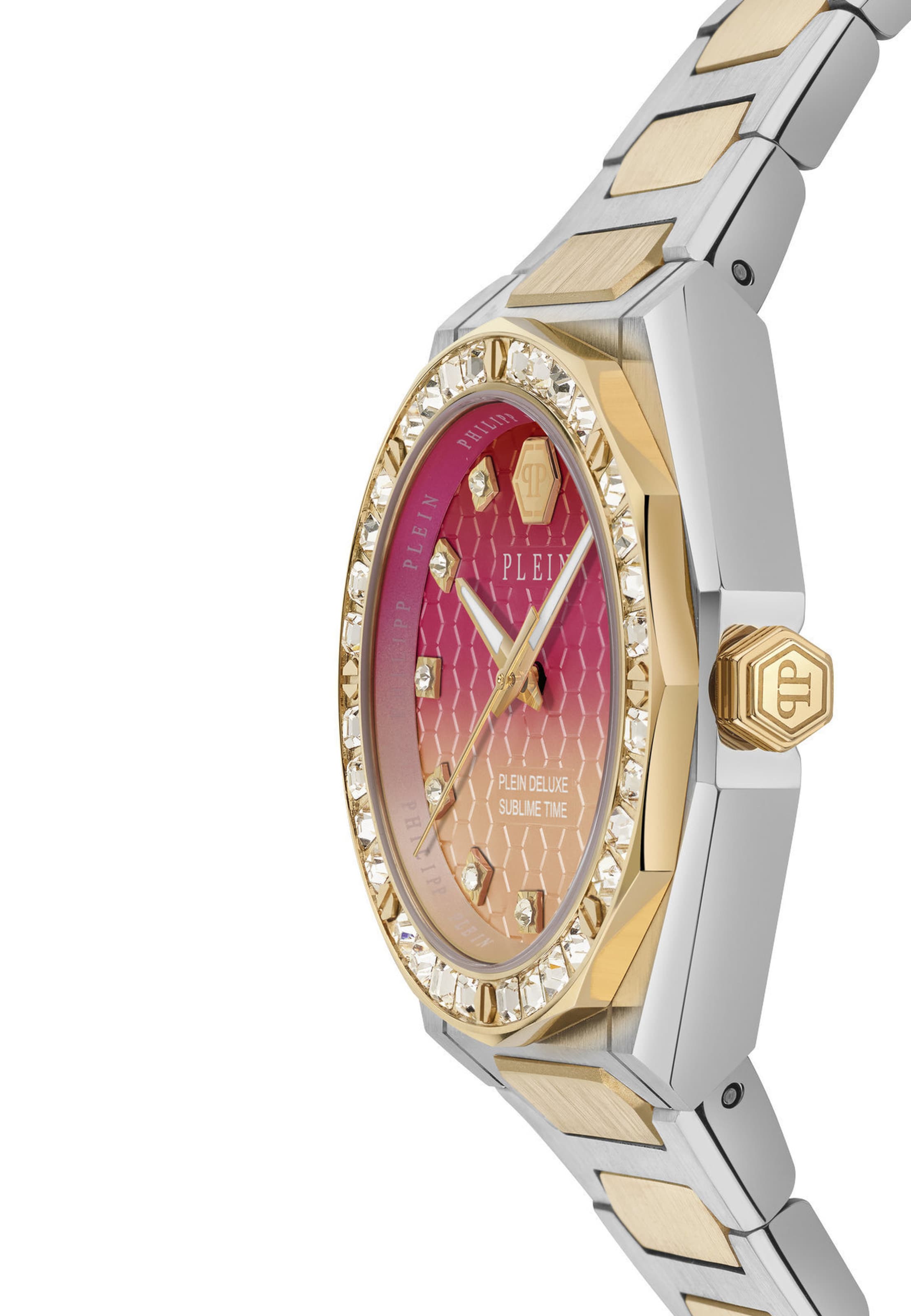 Montre à affichage analogique Philipp Plein Watches en mélange de couleurs