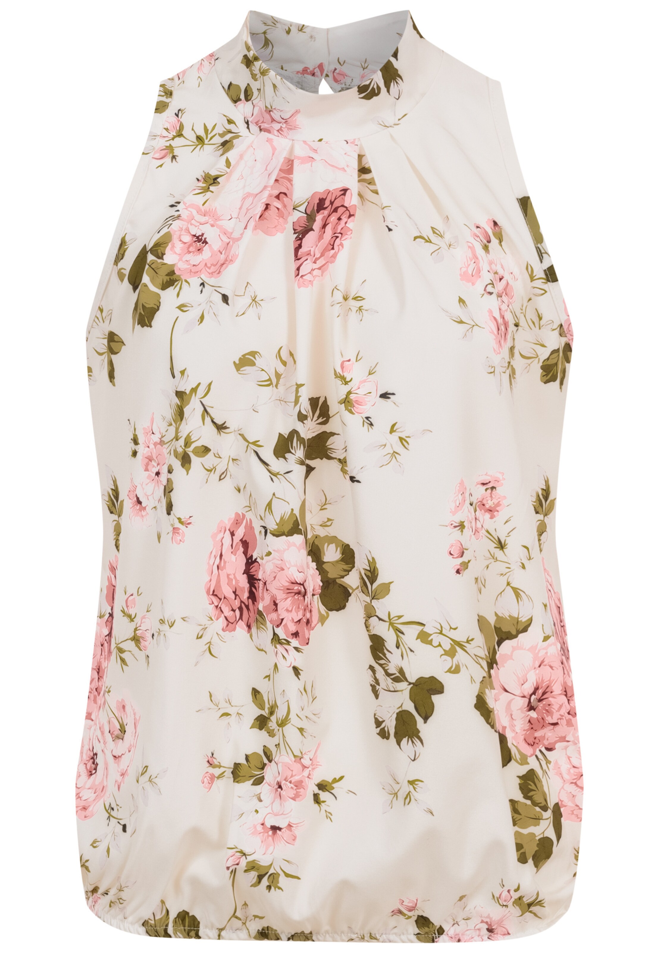 Cloud5ive Blusa em L em oliveira / rosé / rosa escurecido / offwhite, Vista do artigo