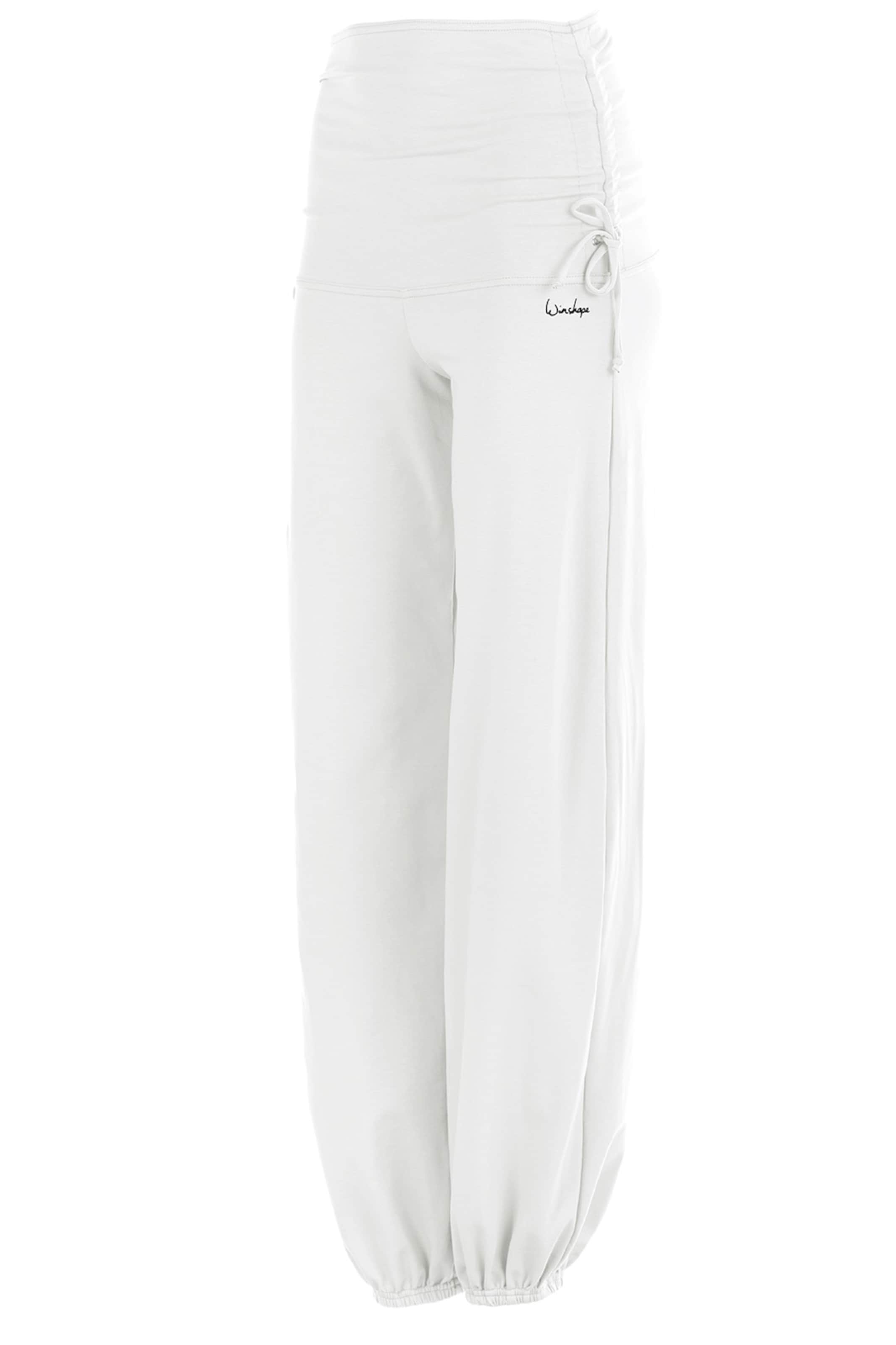 Effilé Pantalon de sport 'WH1' Winshape en blanc