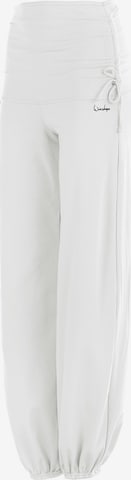 Effilé Pantalon de sport 'WH1' Winshape en blanc