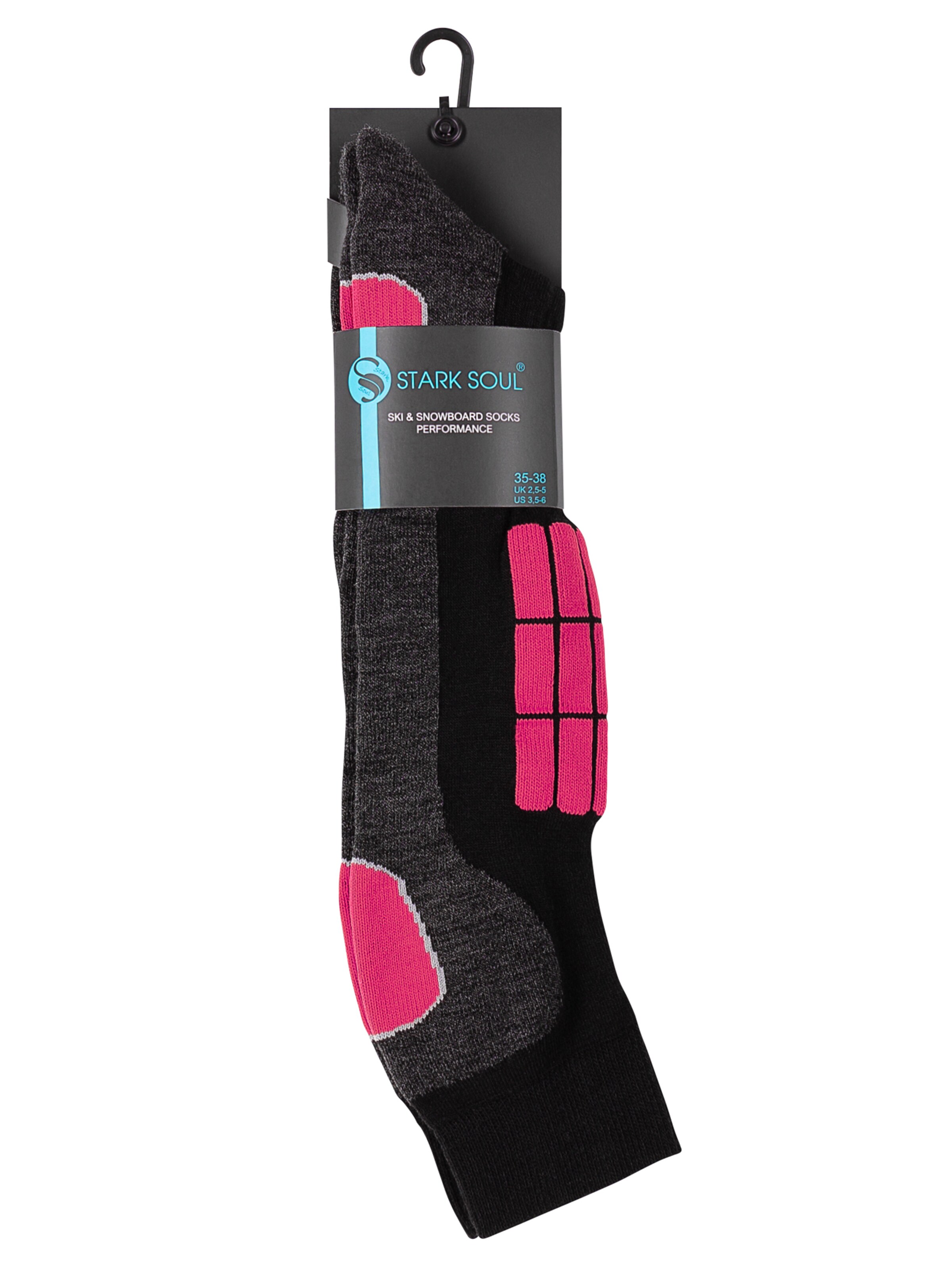 Calzino sportivo di Stark Soul in nero