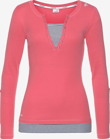KangaROOS Shirt in Pink: front