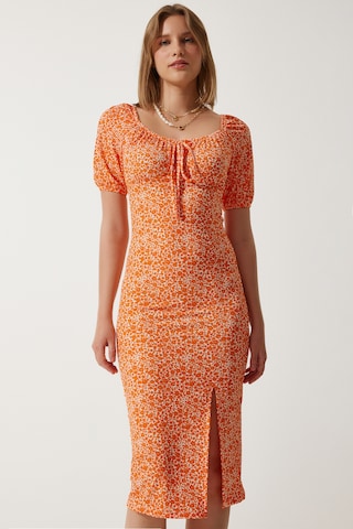 Robe Happiness İstanbul en orange : devant