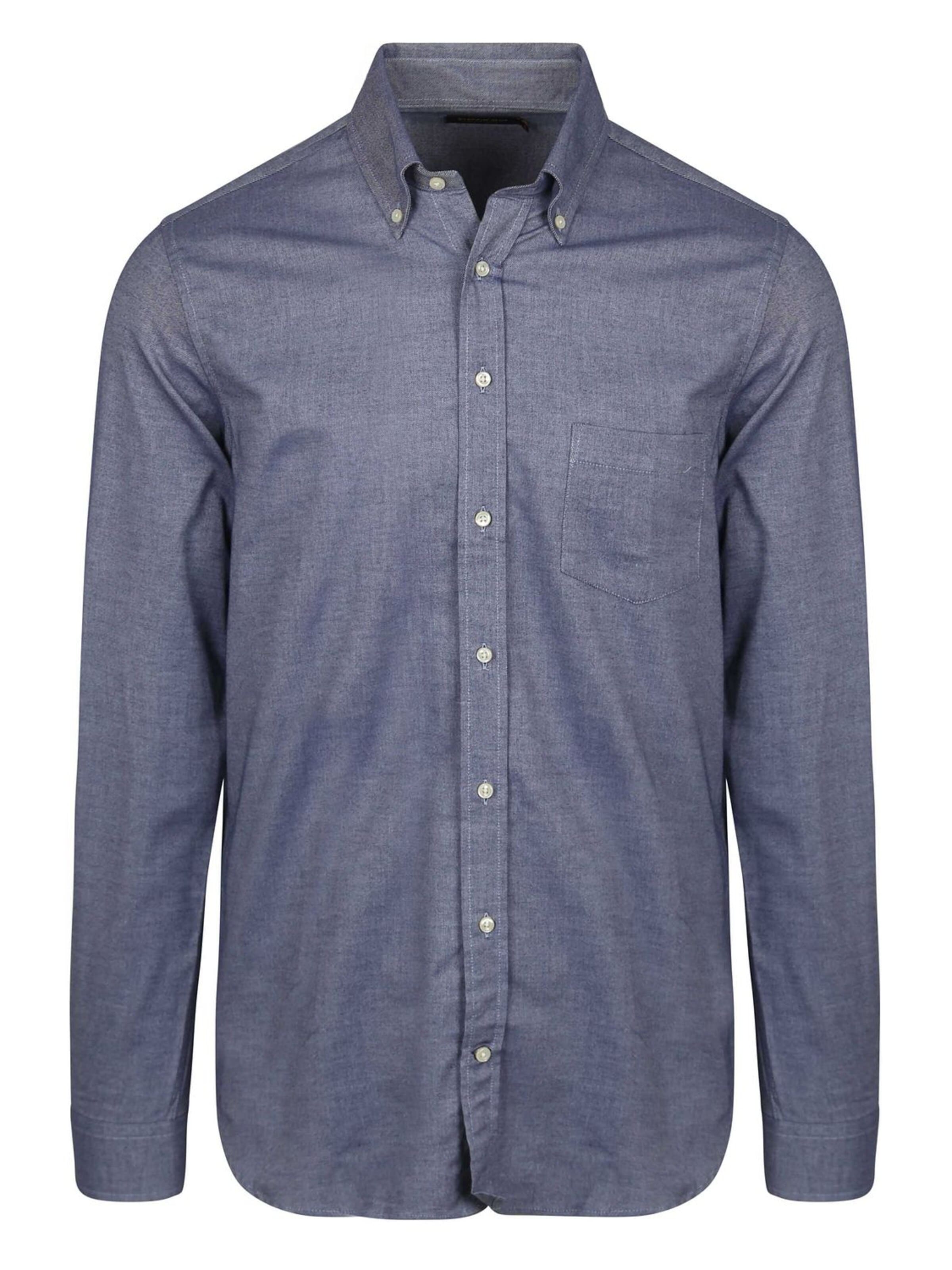 Steppin' out Regular fit Button Up Shirt in Blue: front