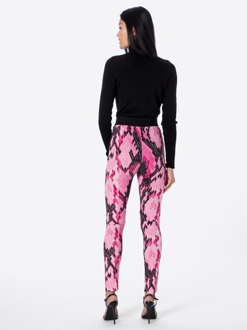 Just Cavalli Skinny Leggings in Roze