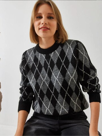 Pull-over 'Pullover' Bianco Lucci en mélange de couleurs