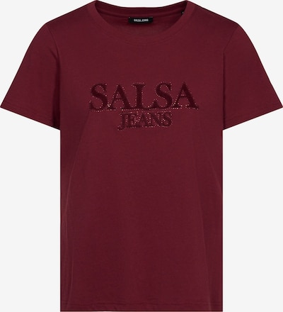 Salsa Jeans T-Shirt in S in bordeaux, Produktansicht