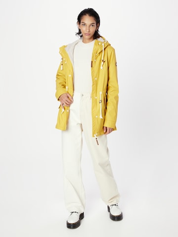 Parka mi-saison 'MONADIS RAINY' Ragwear en jaune