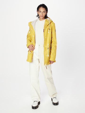 Ragwear - Parka meia-estação 'MONADIS RAINY' em amarelo