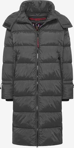 Frieda & Freddies NY Mantel in Grau: Vorderseite