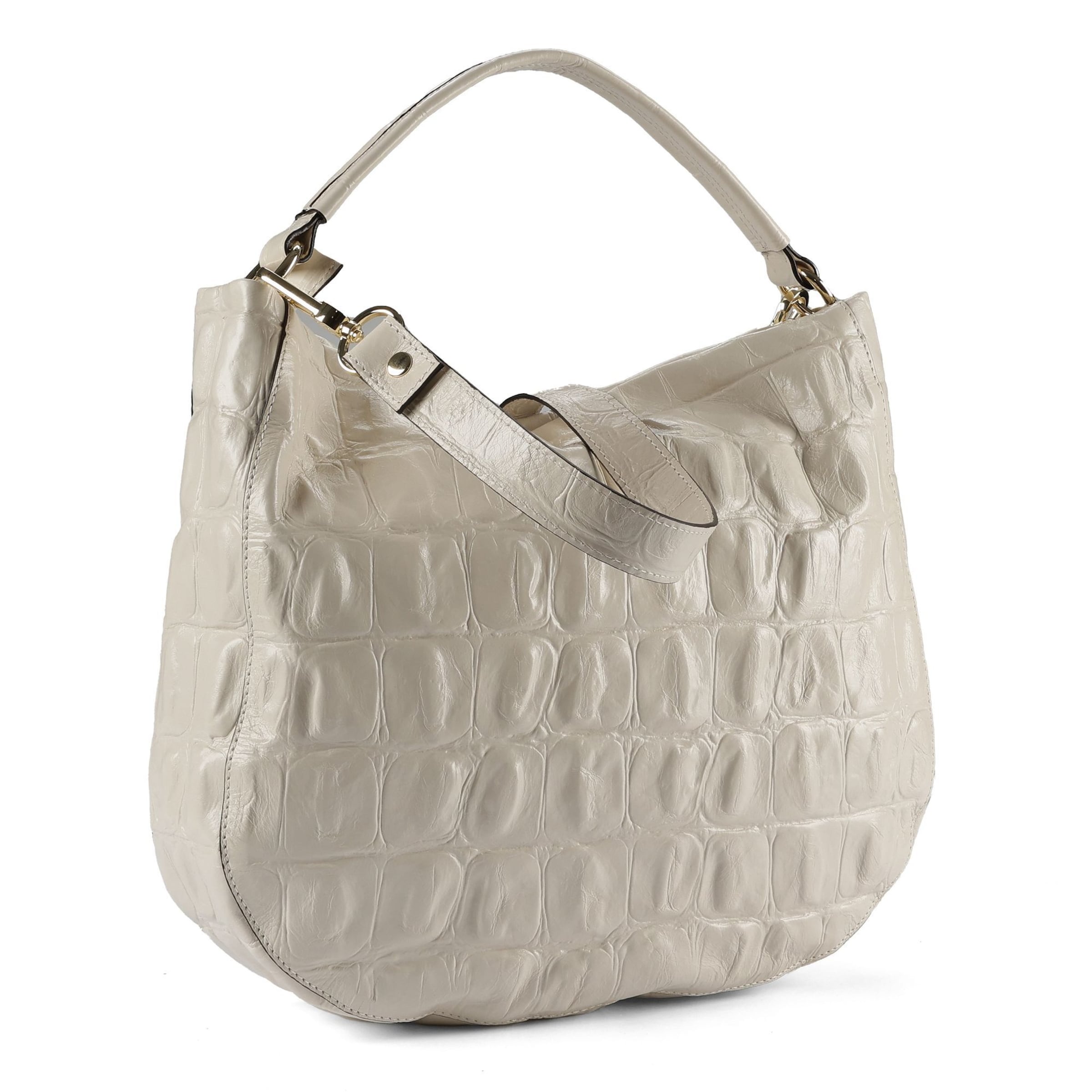 Borsa a spalla 'Mia' di ABRO in bianco