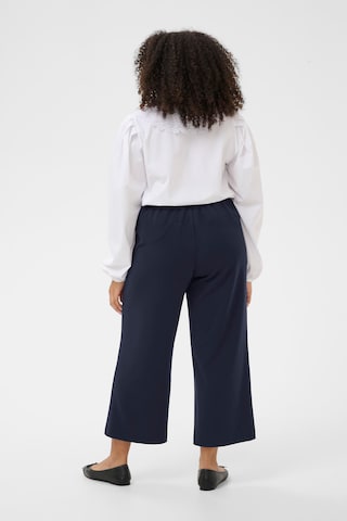 KAFFE CURVE - Loosefit Pantalón 'KCPheolo' en azul