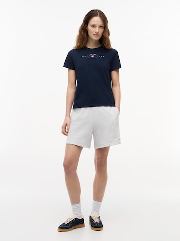 Tricou de la Tommy Jeans pe albastru