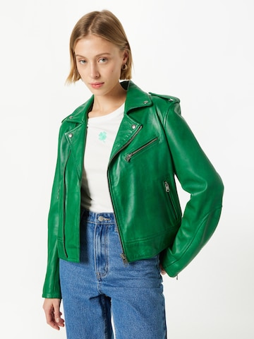 OAKWOODPrijelazna jakna 'BOOGIE' - zelena boja: prednji dio