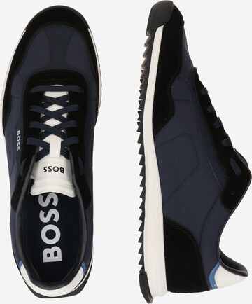 Baskets basses 'Zayn' BOSS en bleu